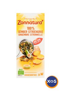 Zonnatura Ceai BIO Ghimbir si LemonGrass Total Blue - 1