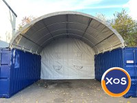 Cort container 6m x 6m - chiar si cu LIVRARE GRATUITA in Romania! - 2