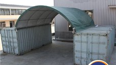 Cort container 6m x 6m - chiar si cu LIVRARE GRATUITA in Romania!