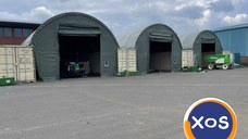 Cort container 8m x 12m - chiar si cu LIVRARE GRATUITA in Romania!