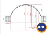 Cort container structura dubla 12mx12m - chiar si cu LIVRARE GRATUITA! - 3