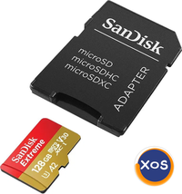 Card memorie Sandisk microSDXC Extreme, 128 GB, sigilat - 1