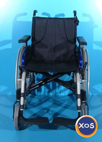 Scaun cu rotile din aluminiu Invacare / latime sezut 43 cm - 1