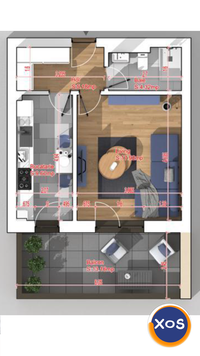 Proprietar Garsoniera Spatioasa Libera Amenajata de Lux, An 2023 - 9