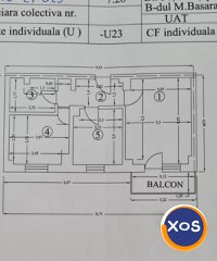 Proprietar: vand apartament cu 2 camere , zona Central, Slobozia - 12