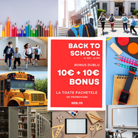 Back to School: Bonus Credit Dublu la Toate Pachetele de Promovare