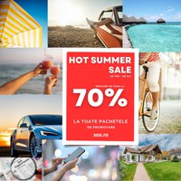 Hot Summer Sale: Discount de până la 70% la toate pachetele de promovare anunțuri