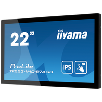 21,5" PCAP Anti-Glare Bezel Free 10P Touch, 1920x1080, IPS panel, VGA, DisplayPort, HDMI, 300cd/m² (with touch), USB Touch Inter - 3