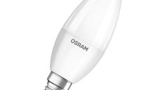 3 Becuri LED Osram Base Classic B, E14, 4.9W (40W), 470 lm, lumina neutra (4000K)