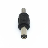 Adaptor alimentare TATA la alimentare TATA, 5.5*2.1mm, LN-CTD02A, pachet 10 bucati - 1