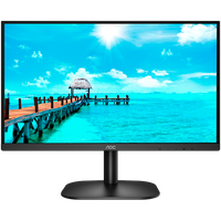 AOC Monitor LED 22B2H/EU, VA, 54.6 cm (21.5"), 1920 x 1080 pixels, HDMI, 3000:1, 75Hz, 8 Bit, sRGB 98%, Full HD, LED, 4 ms, Blac - 1