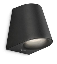 Aplica LED pentru exterior Philips Hue Virga, 3W (30W), 400 lm, lumina calda (2700K), IP44, 103x92x122mm, Negru - 3