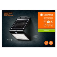 Aplica LED pentru exterior, solara cu baterie Li-ion, cu senzor de miscare si lumina Ledvance ENDURA BUTTERFLY SOLAR, 8W, 3.7V, - 2