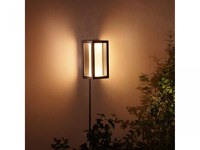 Aplica LED RGB pentru exterior Philips Hue Impress, 8W (49W), 1200 lm, lumina alba si color (2000-6500K), IP44, 141x120x240mm, N - 1