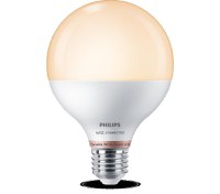 Bec LED inteligent Philips Glob G95, Wi-Fi, Bluetooth, E27, 11W (75W), 1055 lm, lumina alba (2700-6500K) - 1