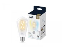 Bec LED inteligent WiZ Connected Filament ClearST64, Wi-Fi, E27, 6.7W (60W), 806 lm, lumina alba (2700-6500K),compatibil Google - 5