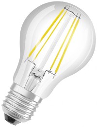 Bec LED Osram Classic A60, Ultra Efficient Light, E27, 2.5W (40W), 525 lm, lumina calda (3000K), cu filament - 1