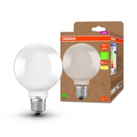 Bec LED Osram Globe A95, Ultra Efficient Light, E27, 4W (60W), 840 lm, lumina calda (3000K) - 1