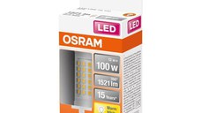 Bec LED Osram LINE, R7s, 12W (100W), 1521 lm, lumina calda (2700K), 78mm, Ø29mm