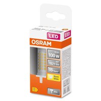 Bec LED Osram LINE, R7s, 12W (100W), 1521 lm, lumina calda (2700K), 78mm, Ø29mm - 1