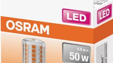 Bec LED Osram PIN, G9, 4.8W (50W), 600 lm, lumina calda (2700K)