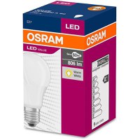 Bec LED Osram Value Classic A, E27, 8.5W (60W), 806 lm, lumina calda (2700K) - 2