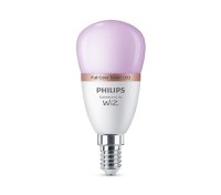 Bec LED RGB inteligent Philips Bulb P45, Wi-Fi, Bluetooth, E14, 4.9W (40W), 470 lm, lumina alba si color (2200-6500K) - 6