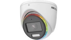 Camera de supraveghere Hikvision Turbo HD turret DS-2CE70DF8T-MFSLN (3.6mm) 2MP, Color Vu - imagini color pe timp de noapte, mir