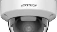 Camera de supraveghere IP Dome 8MP Powered by Darkfighter Hikvision DS-2CD2186G2H-ISU(4MM)(EF), lentila fixa: 4mm, iluminare min