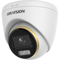 Camera de supraveghere Turret 3K ColorVu Dual-light PoC Hikvision DS-2CE72KF3T-LE(2.8MM), lentila fixa 2.8mm, iluminare min: 0.0 - 1