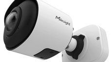 Camera supraveghere Milesight AI 180° Panoramic Mini Bullet MS-C8165- PE(1.68MM), 4K Ultra HD, Senzor: 1/2.8