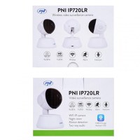 Camera supraveghere video PNI IP720LR 1080P 2 MP cu IP P2P PTZ wireless, slot card microSD, lentila: 3.6mm, Compresie imagine: H - 3