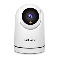 Camera Supraveghere Wireless SriHome SH042 2MP, Pan-Tilt, Slot Card, Audio, Detectie Umana - 1