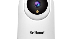 Camera Supraveghere Wireless SriHome SH042 2MP, Pan-Tilt, Slot Card, Audio, Detectie Umana