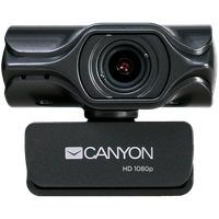 CANYON 2k Ultra full HD 3.2Mega webcam with USB2.0 connector, built-in MIC, Manual focus, IC SN5262, Sensor Aptina 0330, viewing - 1