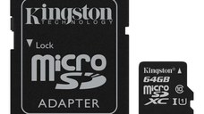 Card de Memorie MicroSD Kingston Select Plus, 64GB, Adaptor SD, Class 10