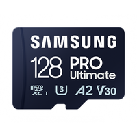 Card de memorie Samsung PRO Ultimate microSDXC UHS-I U3, V30, A2 + Adaptor USB - 1