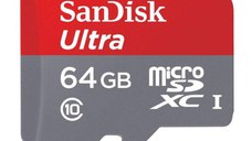 Card de Memorie SanDisk Ultra microSD, 64GB, Class 10