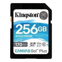 Card de Memorie SD Kingston Canvas GO Plus, 256GB, Class 10 - 2