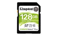 Card de Memorie SD Kingston Canvas Select Plus, 128GB, Class 10 - 1