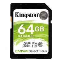 Card de Memorie SD Kingston Canvas Select Plus 64GB, Class 10 - 1