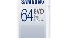 Card de Memorie SDXC Samsung Evo Plus, MB-SC64K/EU, 64GB, Class U1, V10