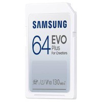 Card de Memorie SDXC Samsung Evo Plus, MB-SC64K/EU, 64GB, Class U1, V10 - 1