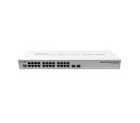 Cloud Router Switch, CRS326-24G-2S+RM, 800 MHz CPU, 512MB RAM,24xGigabit LAN, 2xSFP+ cages, RouterOS L5 or SwitchOS (dual boot), - 1