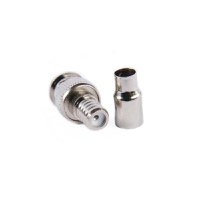 Conector BNC TATA prin compresie LN-CT04C, pachet 10 bucati - 1