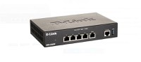 D-Link DSR-250v2 5 Port Gigabit VPN Router, interfata: 1 x 10/100/1000 Mbps WAN port, 3 x 10/100/1000 Mbps LAN ports, 1 x 10/100 - 1