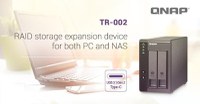 Extensie USB QNAP TR-002 2-Bay, 2.5/3.5 SATA 6Gbps HDD (neincluse), 1xUSB3.11 (type-c), tower, PSU adaptor 36W, garantie 2 ani - 3