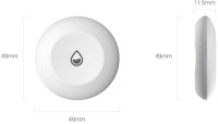 Ezviz Senzor de inundatie CS-T10C Baterie: CR2032, Protocol: ZigBee 3.0, Frecventa Wireless: 2.4 GHz, Distanta comunicate: 200m - 2