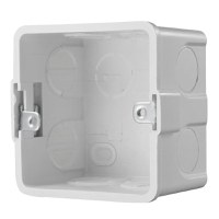 Gang Box Hikvision, DS-KAB86 Convenient design available for indoorstation wall mounting Made of the insulating material. - 1