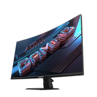 Gigabyte Monitor Gaming 27" VA 1500R GS27QC, Non-glare, Rezolutie: 2560 x 1440 (QHD), Luminozitate: 250 cd/m2, Contrast: 4000:1, - 1